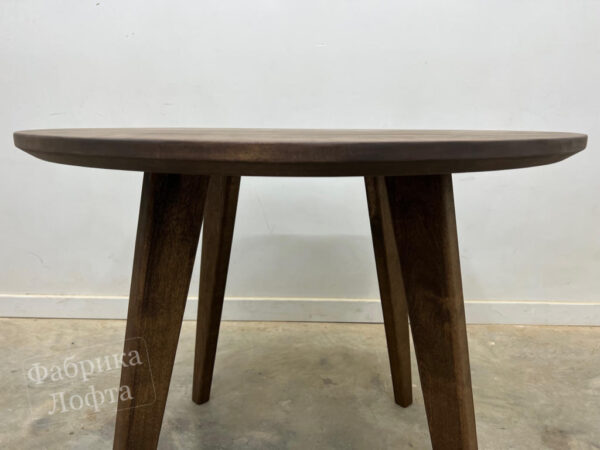 Круглый стол Линдас, 900 мм цвет "Орех" лот 3251