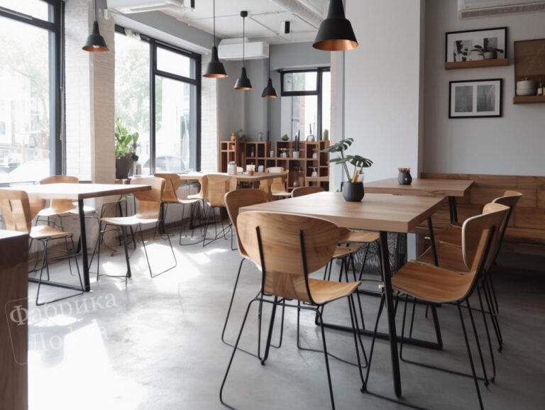 Стулья лофт в современных кафе и ресторанах: неотъемлемый элемент обстановки